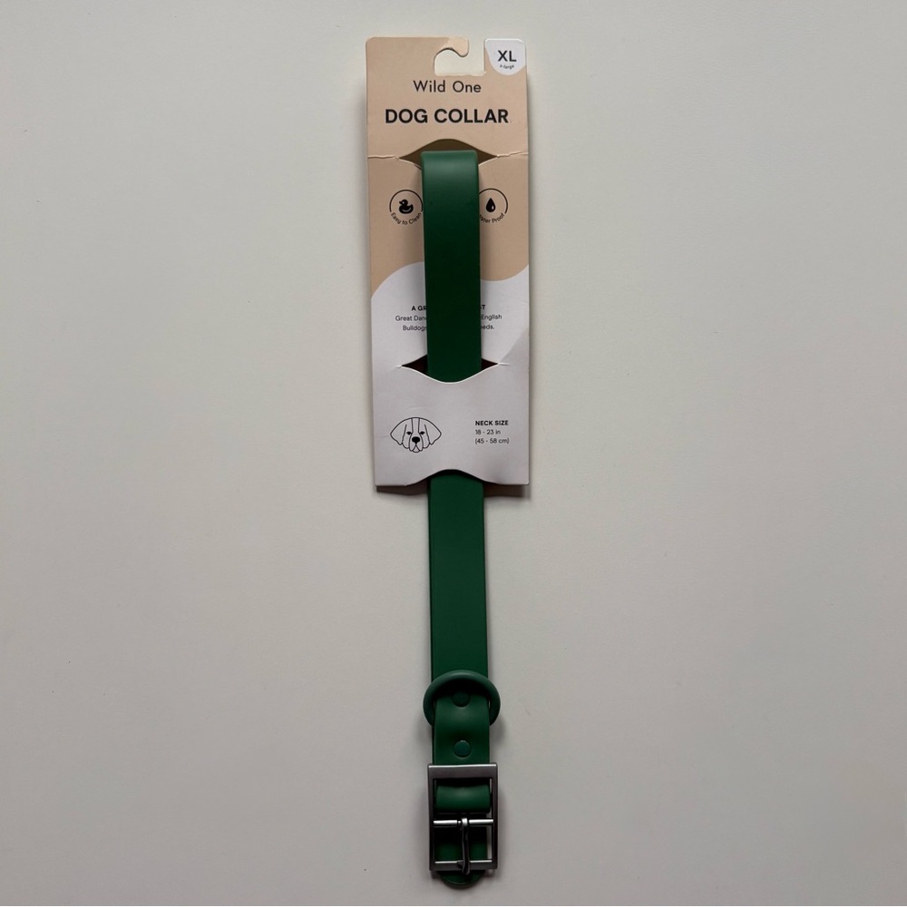 Wild One Dog Collar - XL (18-23") - Spruce